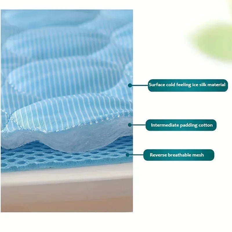 OZ Pet Cooling Mat Summer Ice Silk Sofa Mat for Dogs & Cats