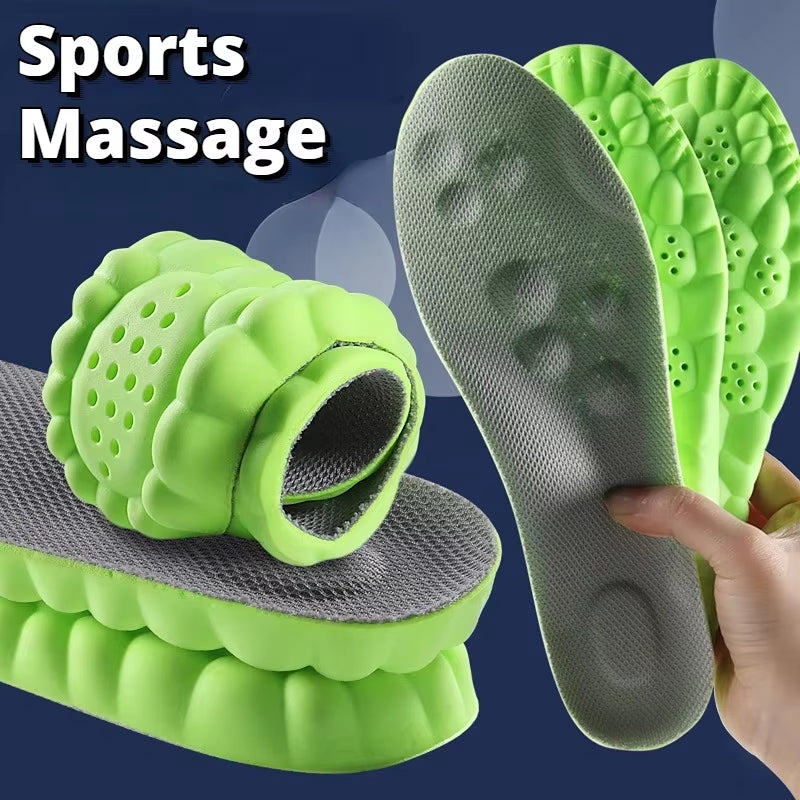 OZ Large Size 4D Sports Massage Insoles