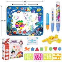OZ 40 x 32 Inch Aqua Magic Water Mat