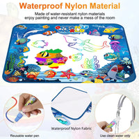 OZ 40 x 32 Inch Aqua Magic Water Mat