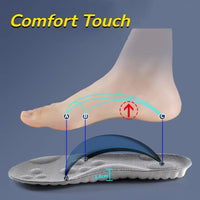 OZ Large Size 4D Sports Massage Insoles