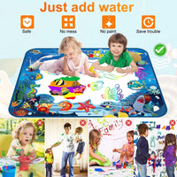 OZ 40 x 32 Inch Aqua Magic Water Mat
